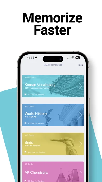 Spaced Repetition SmartCards+ screenshot 1