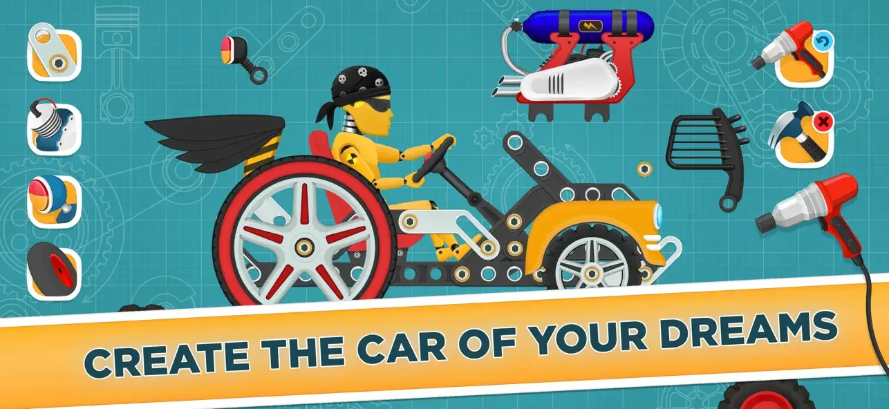 Racing Car Game for Kids 3 - 6 screenshot 1