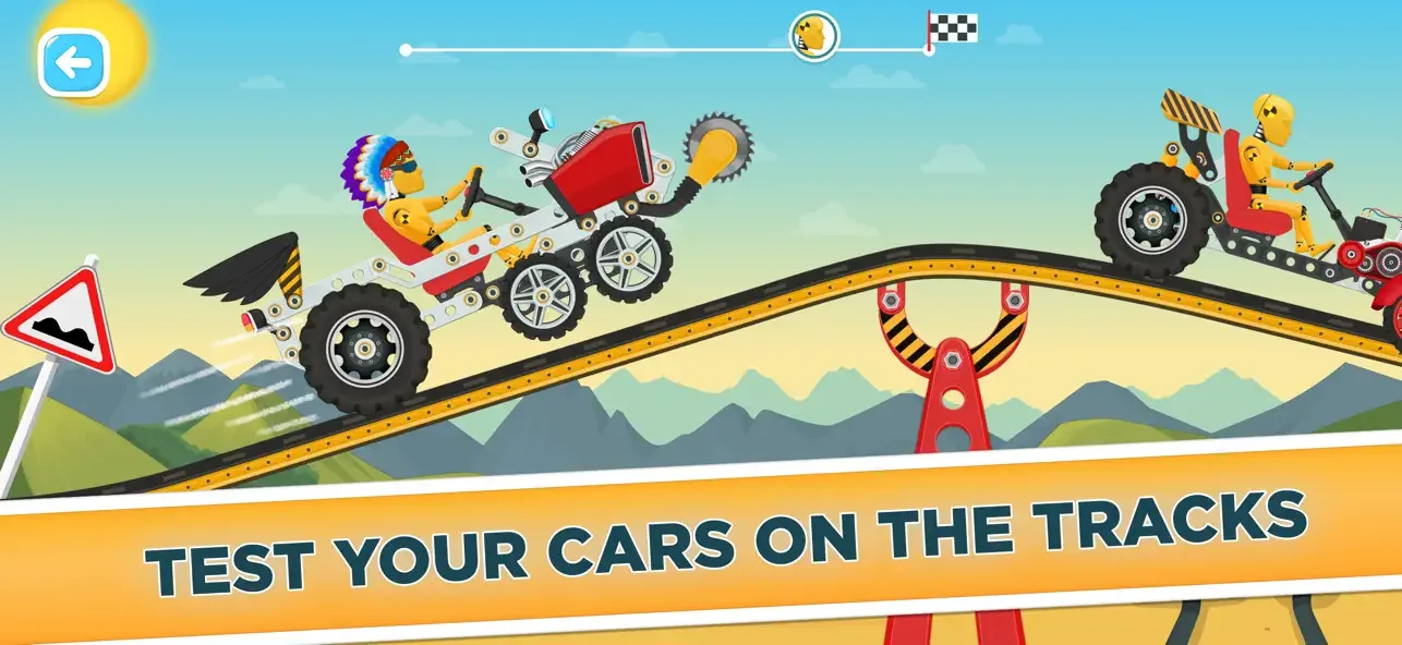 Racing Car Game for Kids 3 - 6 screenshot 2