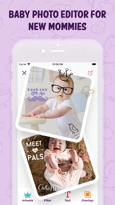 Baby Art-Baby Monthly Pictures screenshot 1