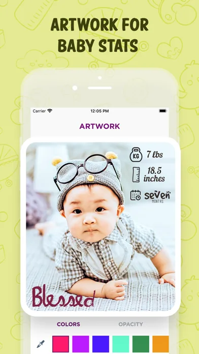 Baby Art-Baby Monthly Pictures screenshot 5