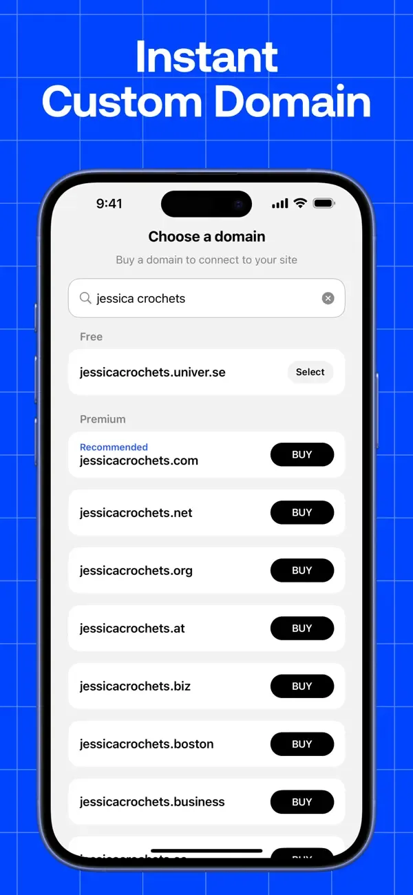 Universe Website Builder screenshot 3