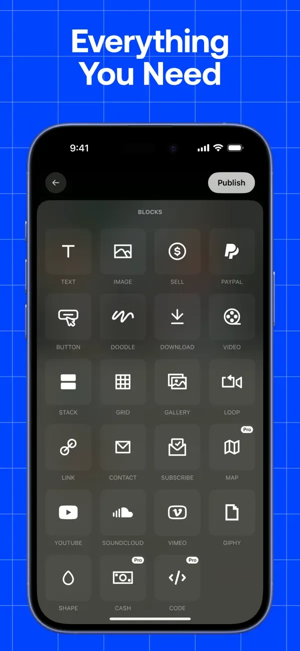 Universe Website Builder screenshot 4