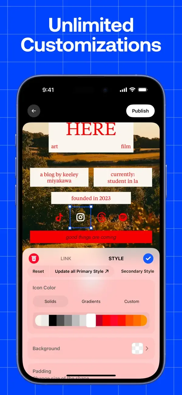Universe Website Builder screenshot 5