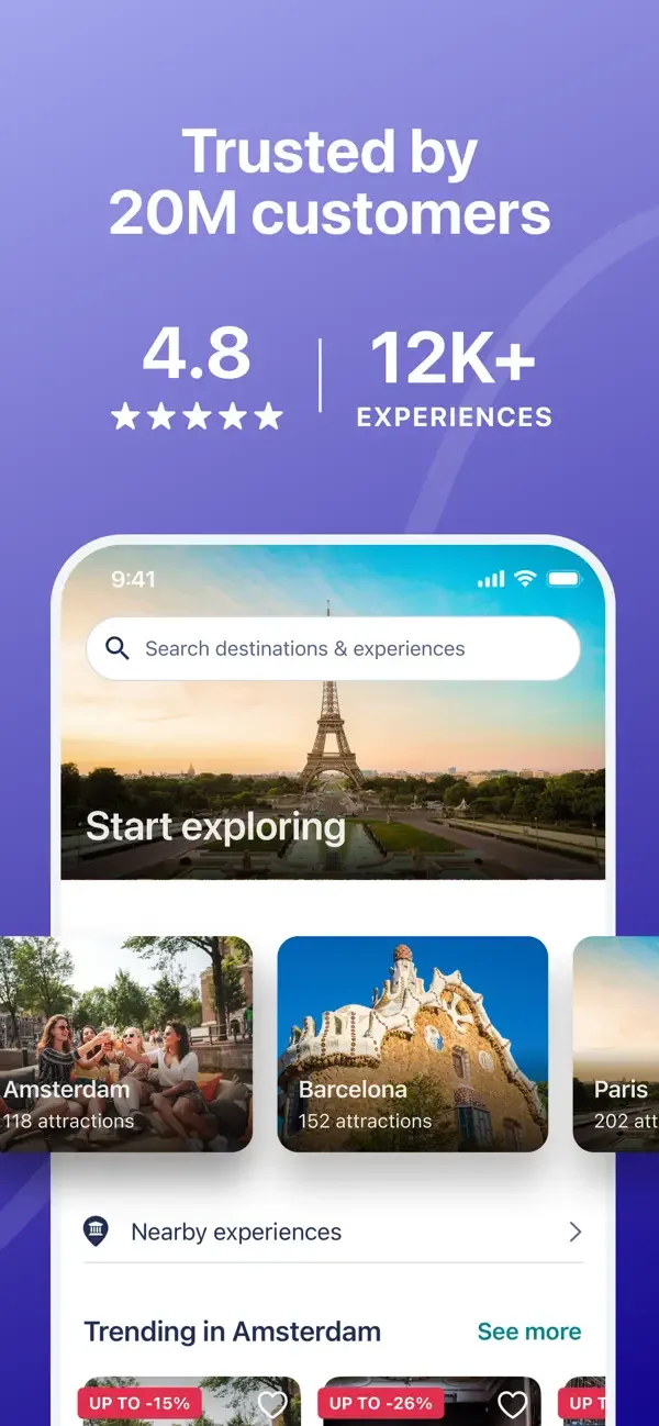 Tiqets - Museums & Attractions screenshot 2