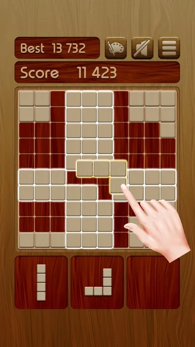 Woody Block Puzzle Brain Game screenshot 1