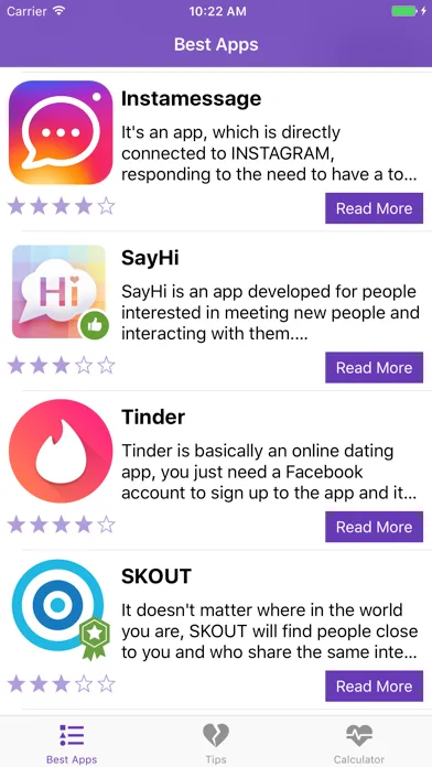 Dating apps for singles screenshot 1