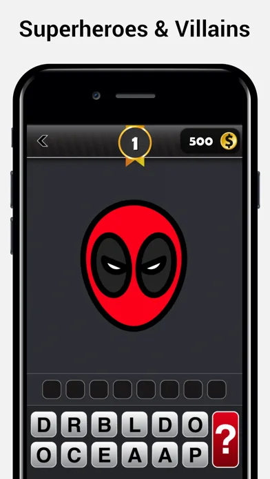 Superhero Quiz Trivia Game - Superheroes,Villains screenshot 1