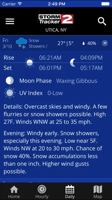 WKTV - StormTracker 2 Weather screenshot 3