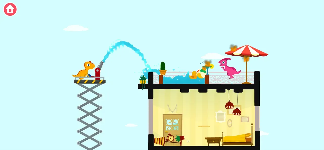 Fire Truck Game for toddlers screenshot 2