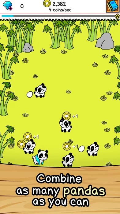 Panda Evolution Merge screenshot 1