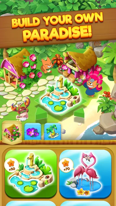 Tropicats: Match 3 Puzzle Game screenshot 5
