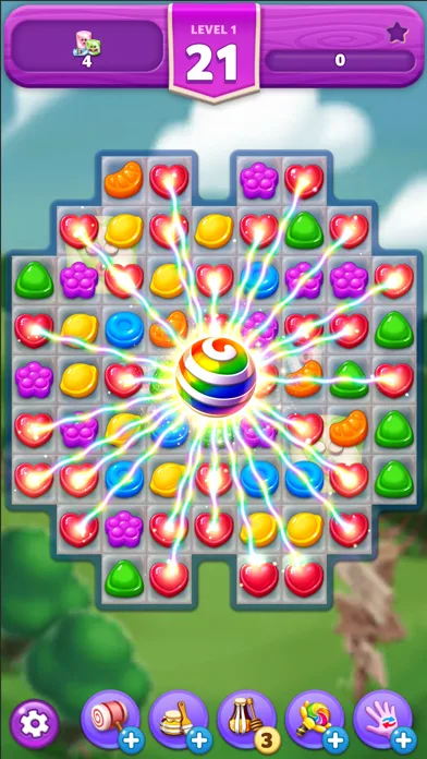Lollipop2 & Marshmallow Match3 screenshot 4