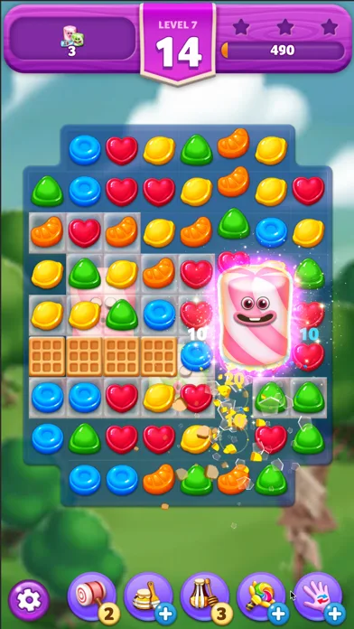 Lollipop2 & Marshmallow Match3 screenshot 5
