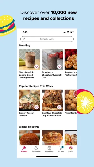 Tasty: Recipes, Cooking Videos screenshot 1