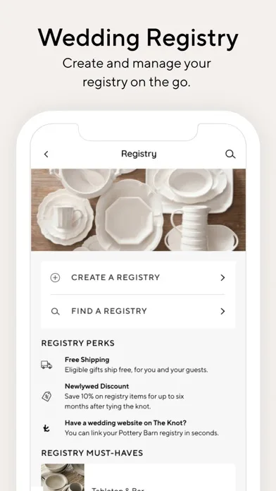 Pottery Barn screenshot 2