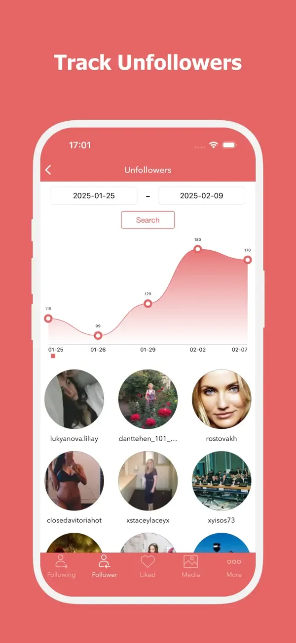 Unfollow for Instagram + screenshot 3