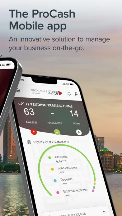 ADCB ProCash Mobile screenshot 2
