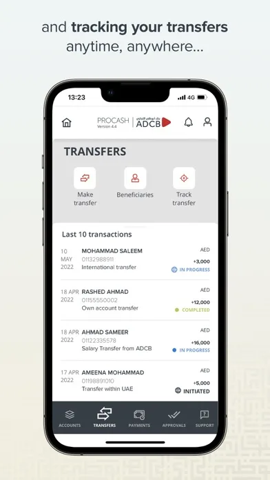 ADCB ProCash Mobile screenshot 5