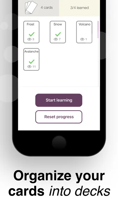 Flashcards maker - AI generate screenshot 2