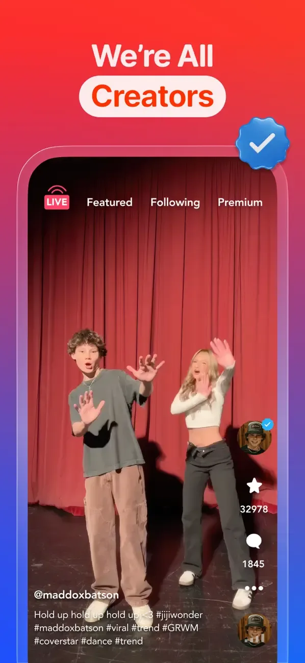 Coverstar - Positive Social screenshot 1