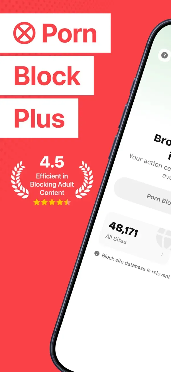 Porn Block Plus screenshot 1