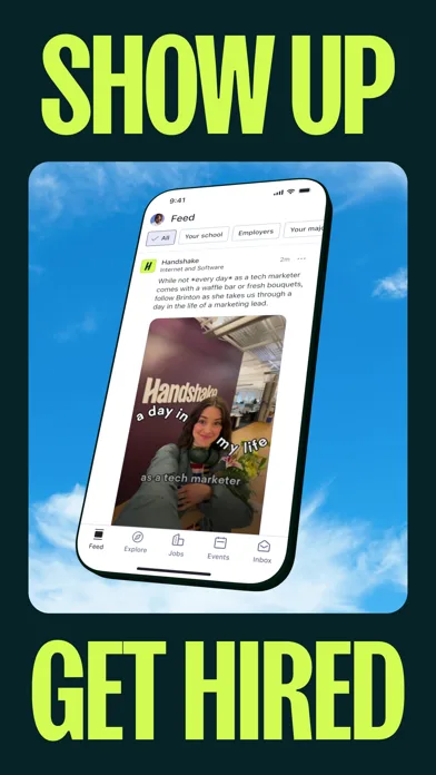 Handshake Jobs & New Careers screenshot 1