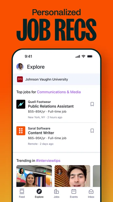 Handshake Jobs & New Careers screenshot 2