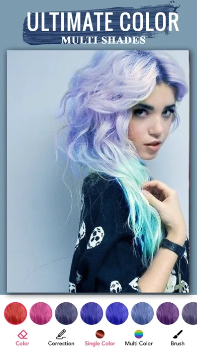 Best Hair Color Changer Booth screenshot 1