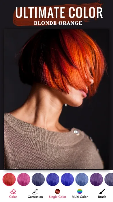 Best Hair Color Changer Booth screenshot 3