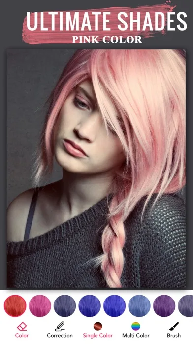 Best Hair Color Changer Booth screenshot 4