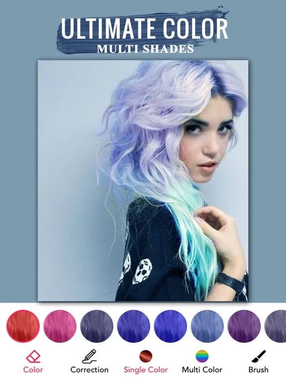 Best Hair Color Changer Booth screenshot 5