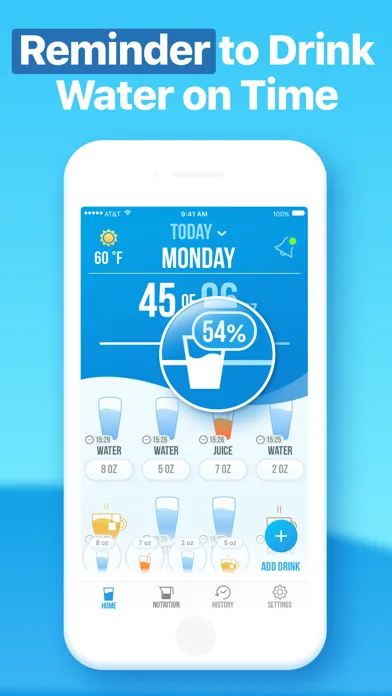 Water Reminder - Daily Tracker screenshot 1