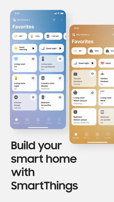 SmartThings screenshot 1