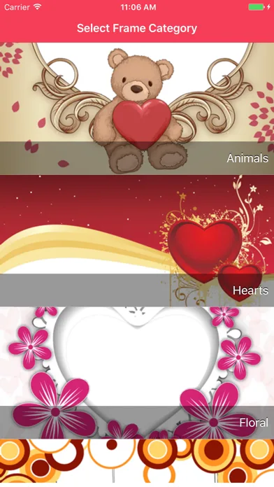 Love Photo Frames & Collage screenshot 1