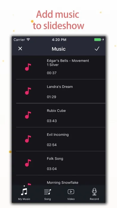 Slideshow with music:MV maker screenshot 3