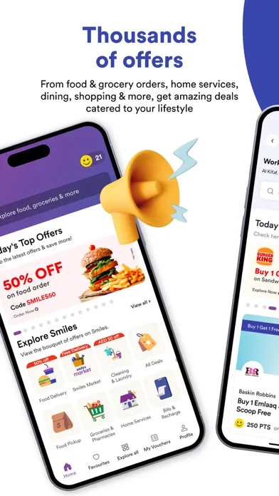 Smiles: Food Grocery Lifestyle screenshot 2