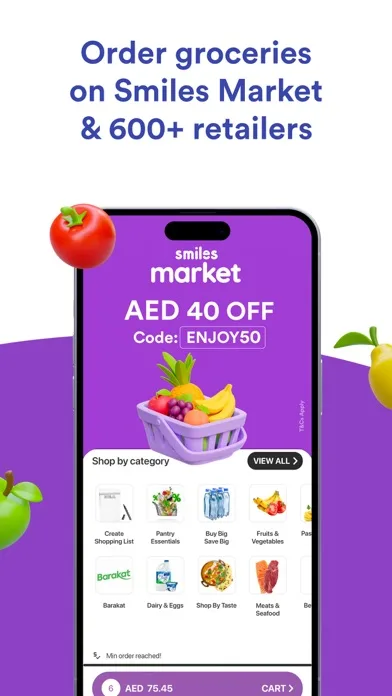 Smiles: Food Grocery Lifestyle screenshot 5