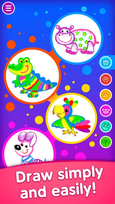 Kids Coloring & Drawing Games screenshot 1