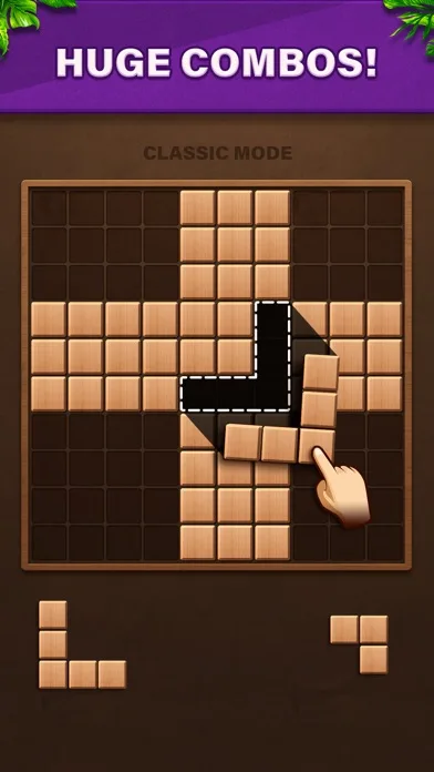 Fill Wooden Block: Cube Puzzle screenshot 1