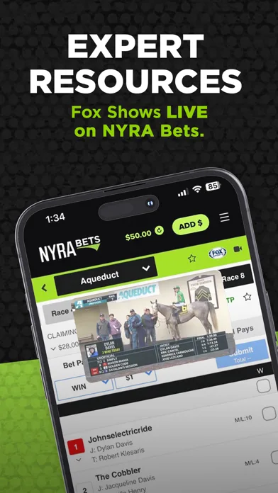 NYRA Bets - Horse Race Betting screenshot 5