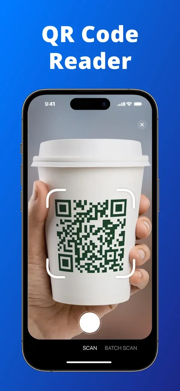 QR Code Reader，Barcode Scanner screenshot 1