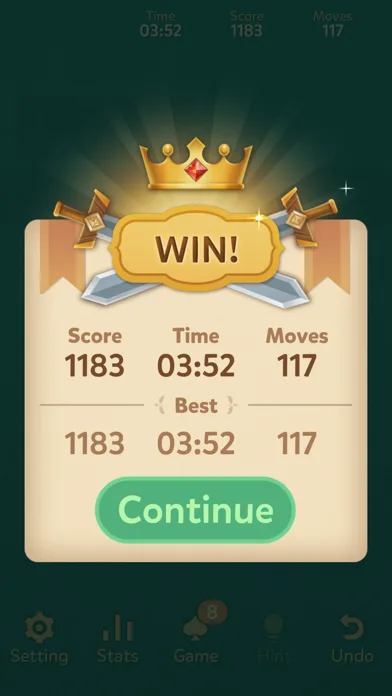 Spider Solitaire: Kingdom screenshot 1