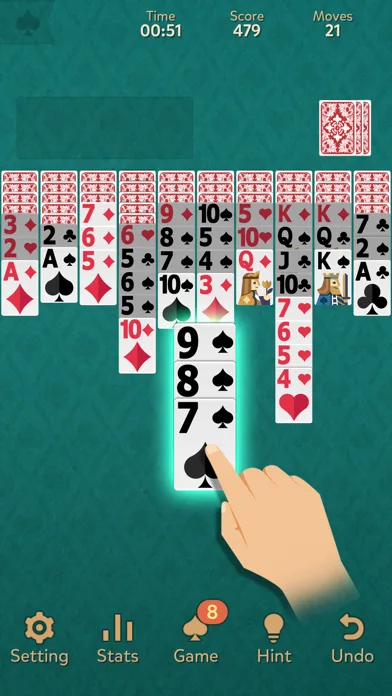 Spider Solitaire: Kingdom screenshot 4