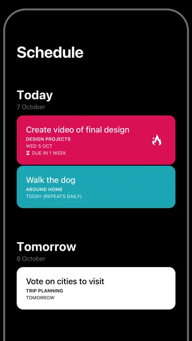 Actions: To Do List Organizer screenshot 1