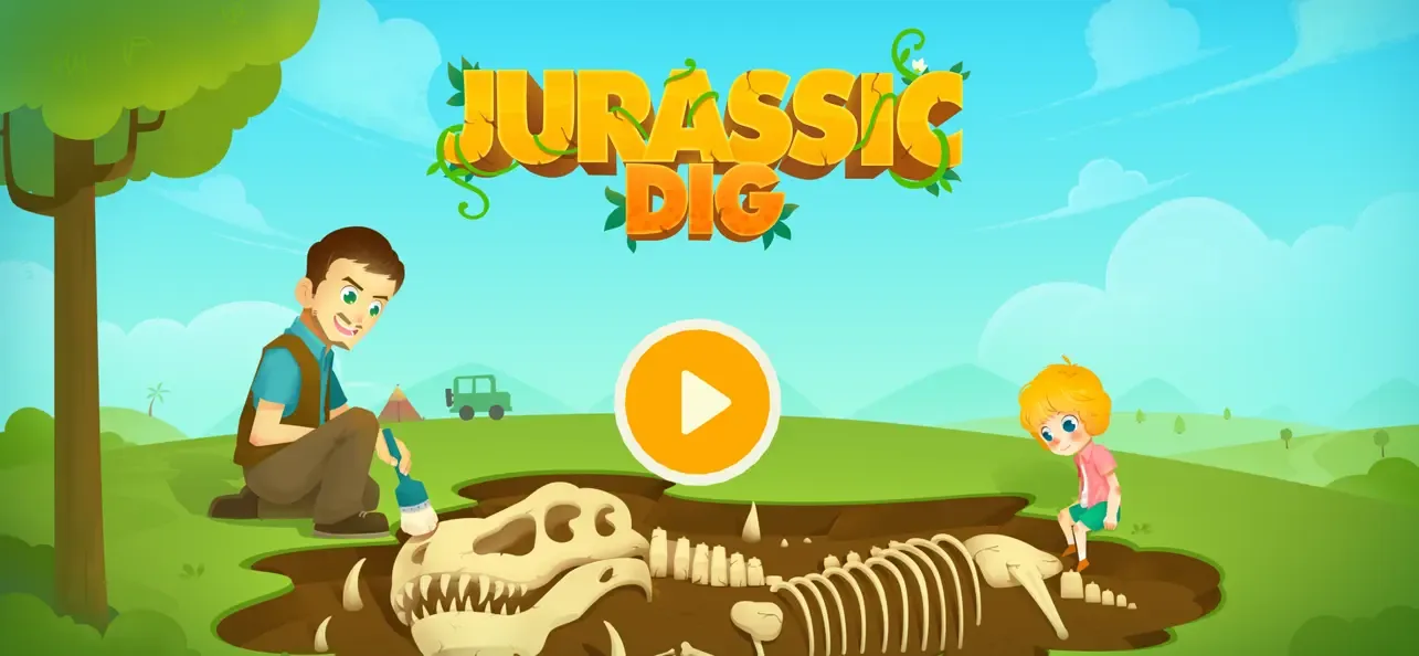 Jurassic Dig: Dinosaur Games screenshot 1