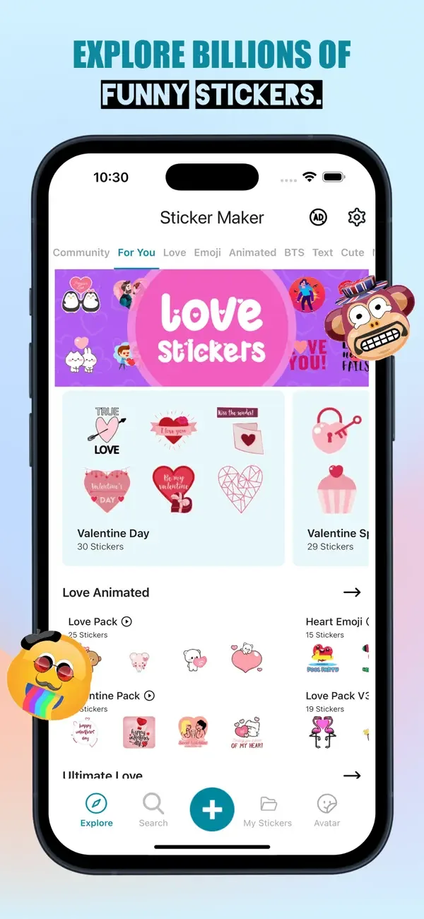 Sticker Maker ! screenshot 1