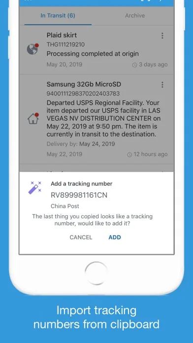 Packages - Track Your Parcels screenshot 5