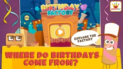 Birthday Factory: Kids games screenshot 1