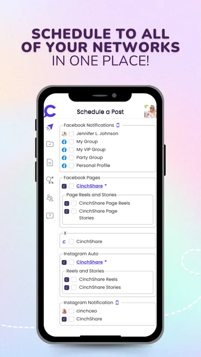 CinchShare screenshot 2